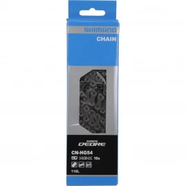Цепь SHIMANO DEORE, HG54, 10 скоростей, 116 звеньев, ампульный пин (1шт)