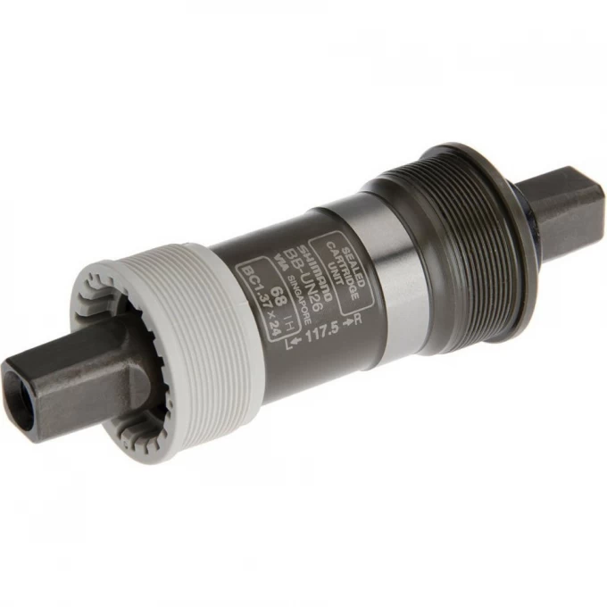 Каретка SHIMANO UN26, 68/117.5, без болтов, без упаковки ABBUN26B17X Каретка SHIMANO UN26, 68/117.5, без болтов, без упаковки ABBUN26B17X