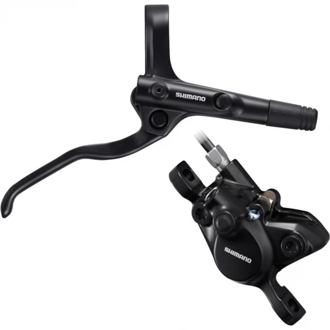 Тормоз дисковый SHIMANO MT MT200, BL(левый)/BR(передний), полимерные колодки, 1000мм, черный EMT200KLFPRA100 Тормоз дисковый SHIMANO MT MT200, BL(левый)/BR(передний), полимерные колодки, 1000мм, черный EMT200KLFPRA100