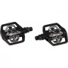 Педали SHIMANO ME700, SPD, с шипами SH51 EPDME700
