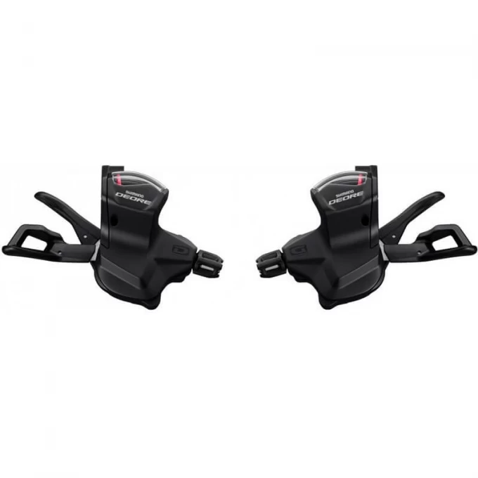 Шифтер SHIMANO DEORE, M6000, левый/правый, 2/3x10 скоростей, трос+оплетка ISLM6000PA Шифтер SHIMANO DEORE, M6000, левый/правый, 2/3x10 скоростей, трос+оплетка ISLM6000PA
