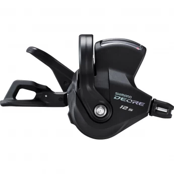 Шифтер SHIMANO DEORE, M6100-R, правый, 12 скоростей, на хомут, c индикатором, трос 2050мм с SP41 1880мм