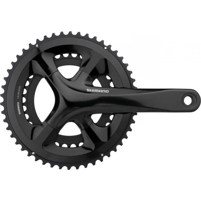 Система SHIMANO 105 RS510, 11 скоростей, 175 мм, 50/34T, черный EFCRS510EX04X Система SHIMANO 105 RS510, 11 скоростей, 175 мм, 50/34T, черный EFCRS510EX04X