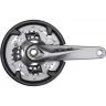 Система SHIMANO ALIVIO, M4050, 9 скоростей, 175 мм, интегрированный вал, с защитой, 40/30/22T EFCM4050EX002C