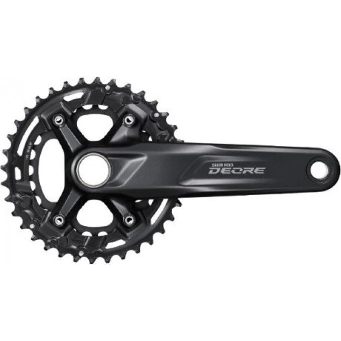 Система SHIMANO DEORE, M4100-2, для 2x10 скоростей, 175мм, интегрированный вал, 36-26T без каретки, для CL:48,8мм EFCM41002EX66 Система SHIMANO DEORE, M4100-2, для 2x10 скоростей, 175мм, интегрированный вал, 36-26T без каретки, для CL:48,8мм EFCM41002EX66