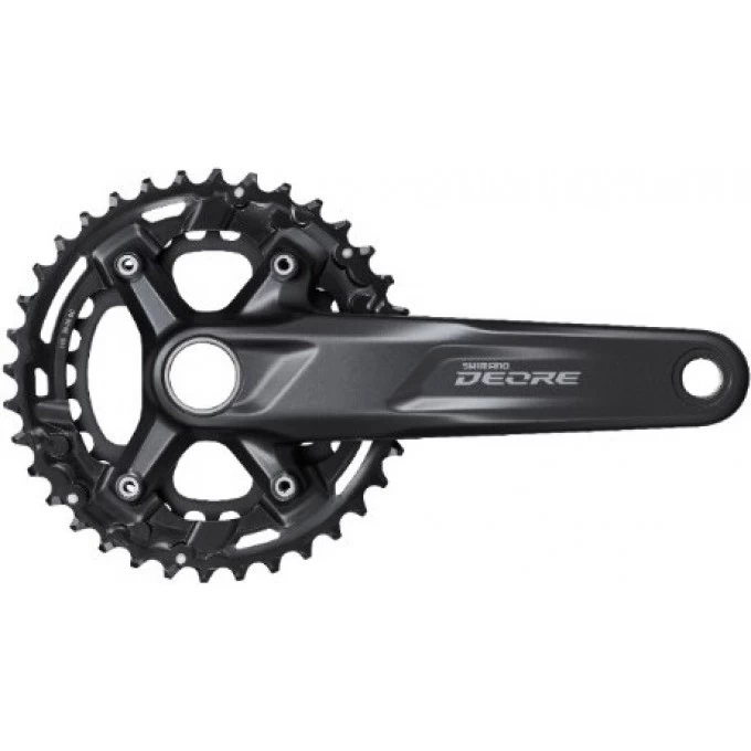 Система SHIMANO M5100-B2, DEORE для 2x11скоростей, 175мм, интегрированый вал, 36-26T без каретки, для CL:51,8мм EFCM51002BEX66 Система SHIMANO M5100-B2, DEORE для 2x11скоростей, 175мм, интегрированый вал, 36-26T без каретки, для CL:51,8мм EFCM51002BEX66