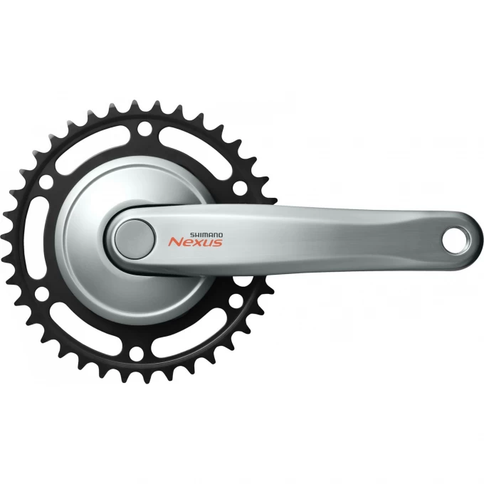 Система SHIMANO NEXUS, C6000, 170 мм, 38T, серебристый, без упаковки AFCC6000C8S Система SHIMANO NEXUS, C6000, 170 мм, 38T, серебристый, без упаковки AFCC6000C8S