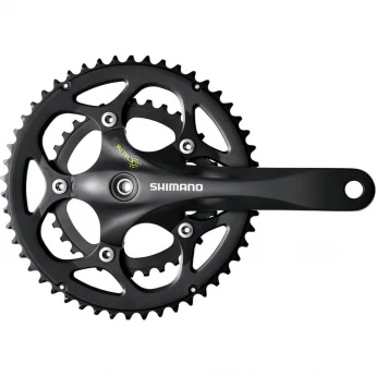 Система SHIMANO R345, 175 мм, OCTALINK, 50/34T без каретки, 9 скоростей, черный