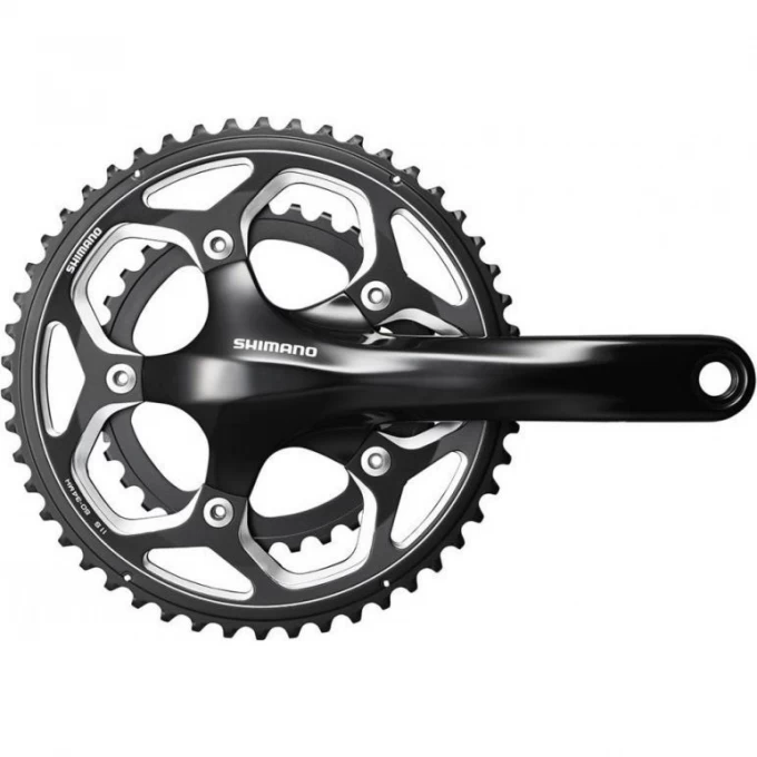 Система SHIMANO RS500, 11 скоростей, 172,5 мм, 52/36T, черный EFCRS500DX26L Система SHIMANO RS500, 11 скоростей, 172,5 мм, 52/36T, черный EFCRS500DX26L