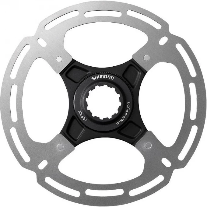 Тормозной диск SHIMANO RT500, 140мм, C.LOCK, внутренние шлицы, стопорные кольца ISMRT500SS Тормозной диск SHIMANO RT500, 140мм, C.LOCK, внутренние шлицы, стопорные кольца ISMRT500SS