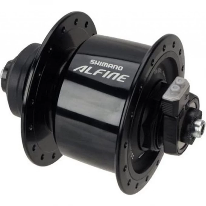 Втулка динамо SHIMANO ALFINE S501, 32 отверстия, 6V-3W, QR, CENTRE LOCK, черный EDHS501BL Втулка динамо SHIMANO ALFINE S501, 32 отверстия, 6V-3W, QR, CENTRE LOCK, черный EDHS501BL