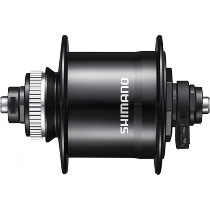 Втулка динамо SHIMANO DEORE UR705-3D, 32 отверстия, 6V-3W, под полую ось 12 мм (без оси), C. LOCK, SM-DH10, черная EDHUR7053DBGL Втулка динамо SHIMANO DEORE UR705-3D, 32 отверстия, 6V-3W, под полую ось 12 мм (без оси), C. LOCK, SM-DH10, черная EDHUR7053DBGL